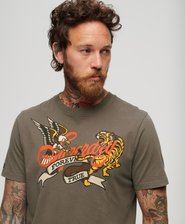 T-shirt Tattoo Script Graphic