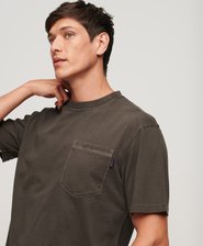 Contrast Stitch Pocket T-Shirt