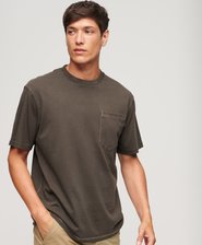 Contrast Stitch Pocket T-Shirt