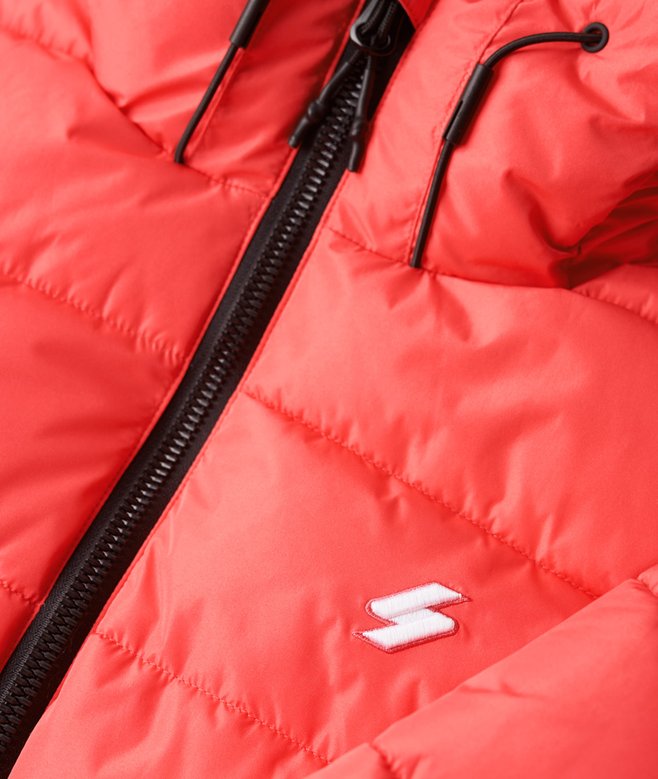 Hooded Spirit Sports Puffer Jacket