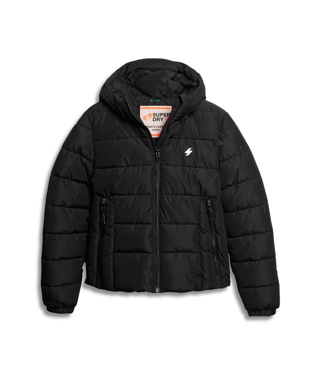 Hooded Spirit Sports Puffer Jacket