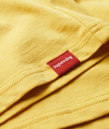 Neonfarbenes T-Shirt mit Vintage-Logo Image 5