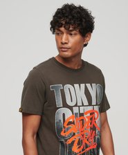 Camiseta fotográfica con logo Skate