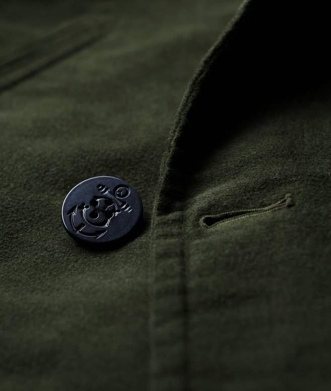 The Merchant Store - Moleskin Pea Coat