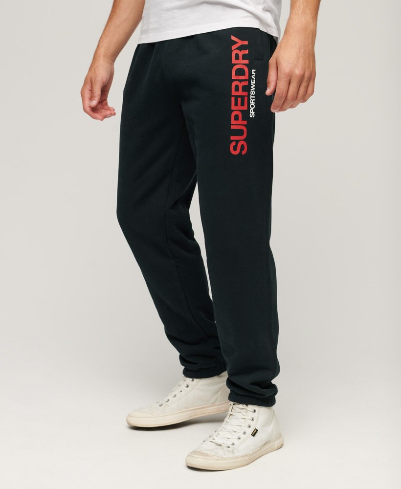 Superdry Mens Tapered Jogger Pants Superdry Men's Tapered Fit