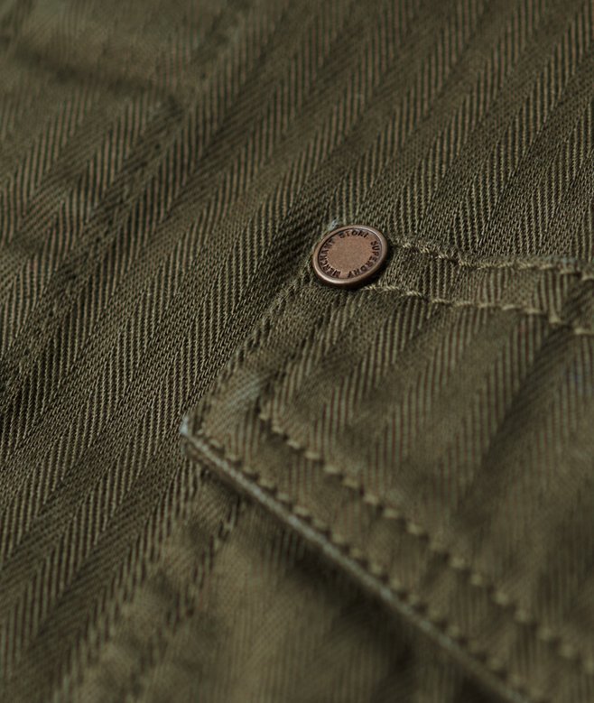 The Merchant Store - Herringbone Overshirt