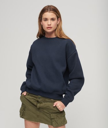 Essential Logo Relaxed Fit Sweatshirt Image 1