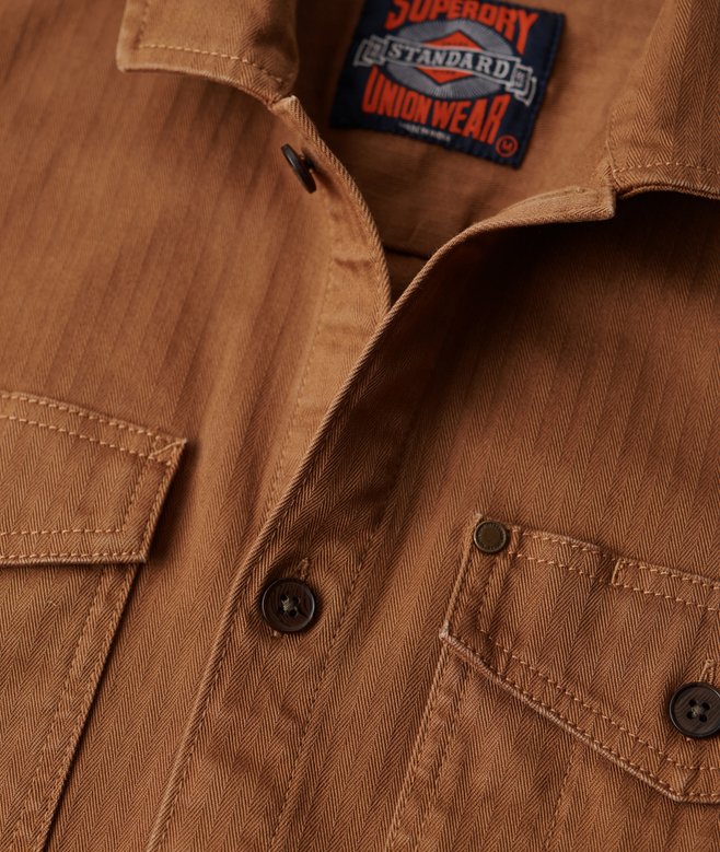 The Merchant Store - Herringbone Overshirt