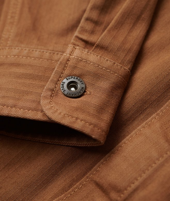 The Merchant Store - Herringbone Overshirt