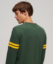 Essential Logo Varsity Long Sleeve Top