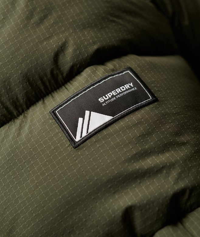 Ripstop Longline Puffer Coat