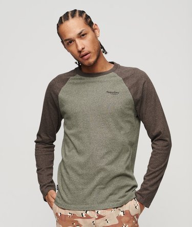 Essential Baseball Long Sleeve Top Image 1