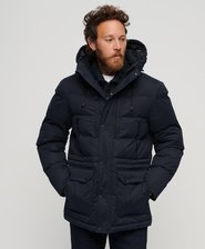 Parka con capucha