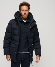 Parka con capucha