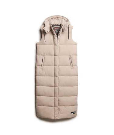Doudoune Sans Manches Femme RUIRUILICO - Gilet Matelassé Avec Capuche, Mi-long, Pour Automne Et Hiver