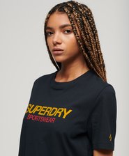 Locker geschnittenes Sportswear-T-Shirt mit Logo