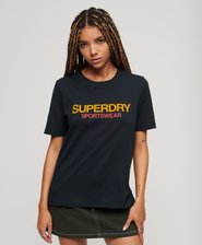 Locker geschnittenes Sportswear-T-Shirt mit Logo