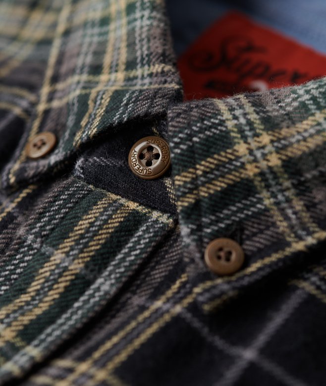 Long Sleeve Cotton Lumberjack Shirt