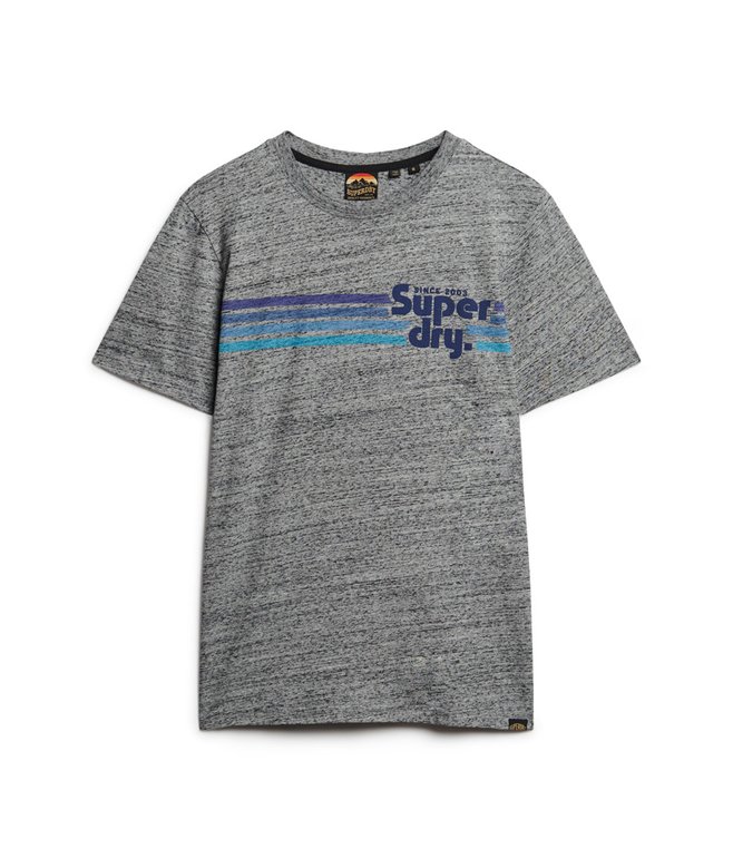Terrain Striped Logo T-Shirt