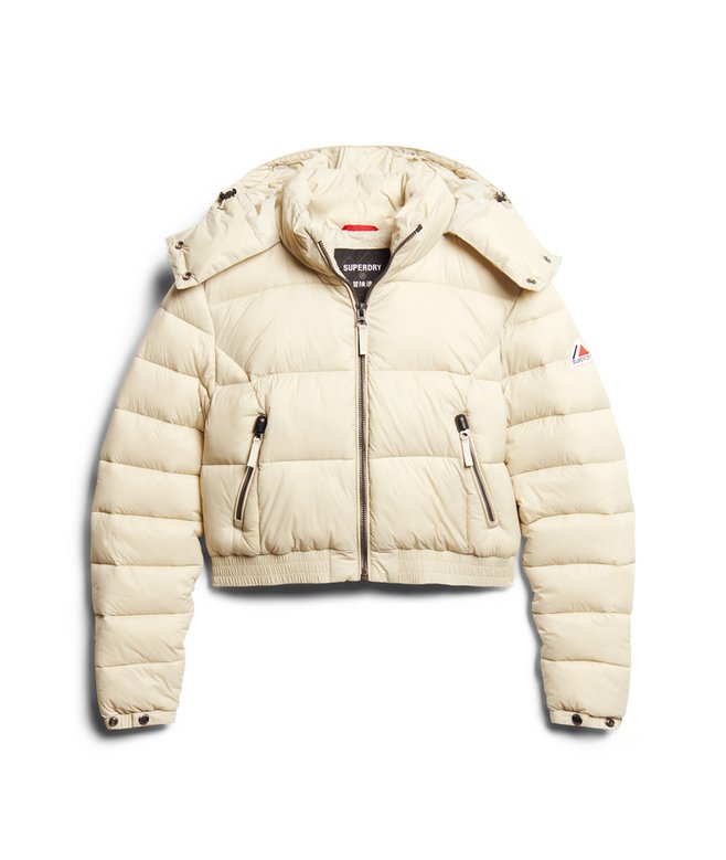Crop Hooded Fuji Jacket