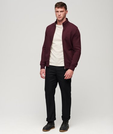 Essential Logo Zip Track Top Image 5