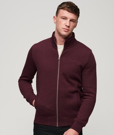 Essential Logo Zip Track Top Image 1
