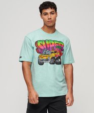 Camiseta gráfica Motor Retro