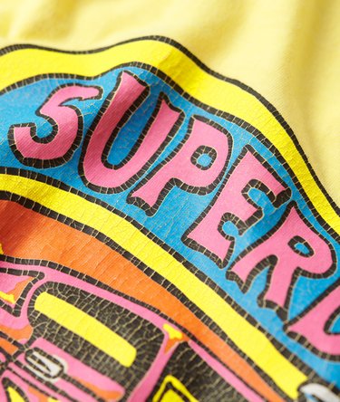 Motor Retro Graphic T-Shirt Image 3