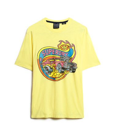 Motor Retro Graphic T-Shirt Image 6