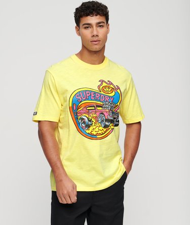 Motor Retro Graphic T-Shirt Image 1