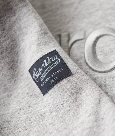 Tonal Embroidered Logo Crew Sweatshirt Image 3