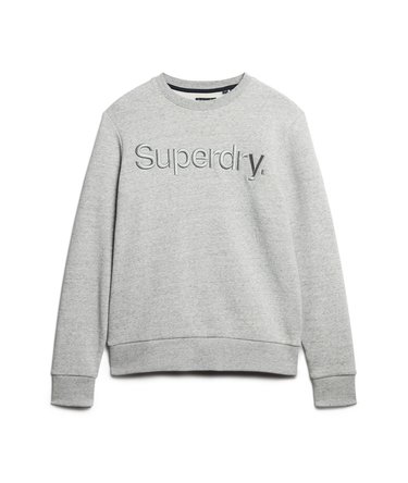Tonal Embroidered Logo Crew Sweatshirt Image 6