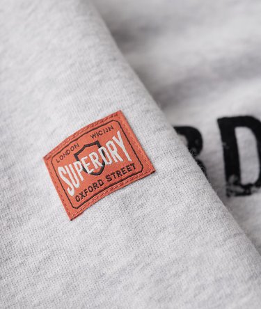Workwear-Sweatshirt mit Rundhalsausschnitt und Vintage-Logo Image 4