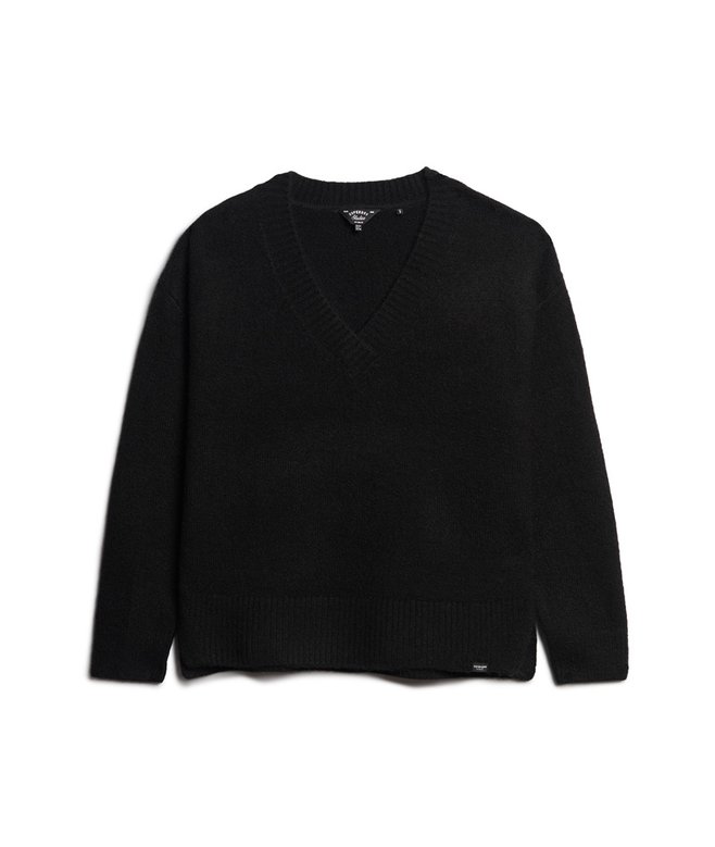 Oversized V Neck Jumper