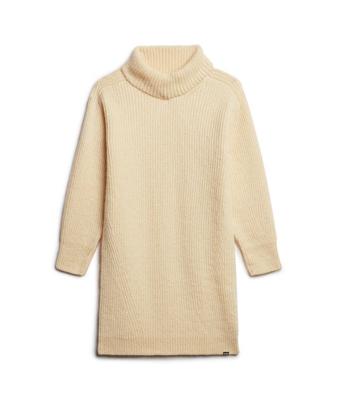 Knitted Roll Neck Jumper Dress