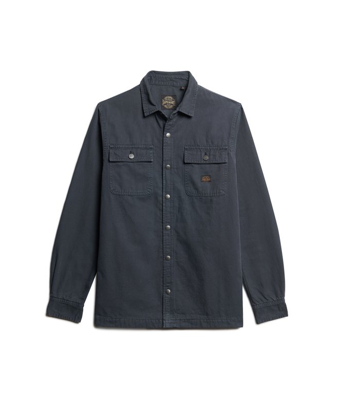Organic Cotton Canvas Workwear Overshirt