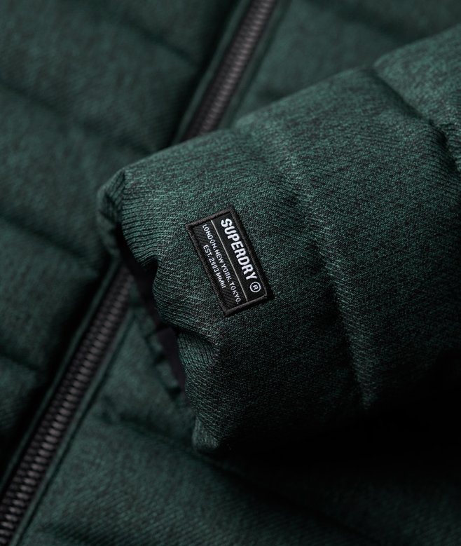 Hooded Fuji Herringbone Jacket