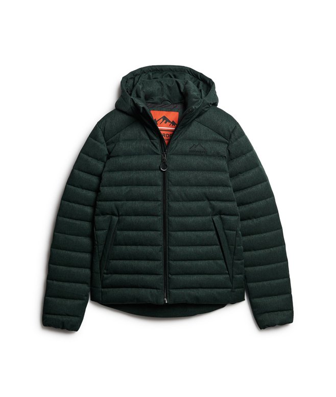 Hooded Fuji Herringbone Jacket