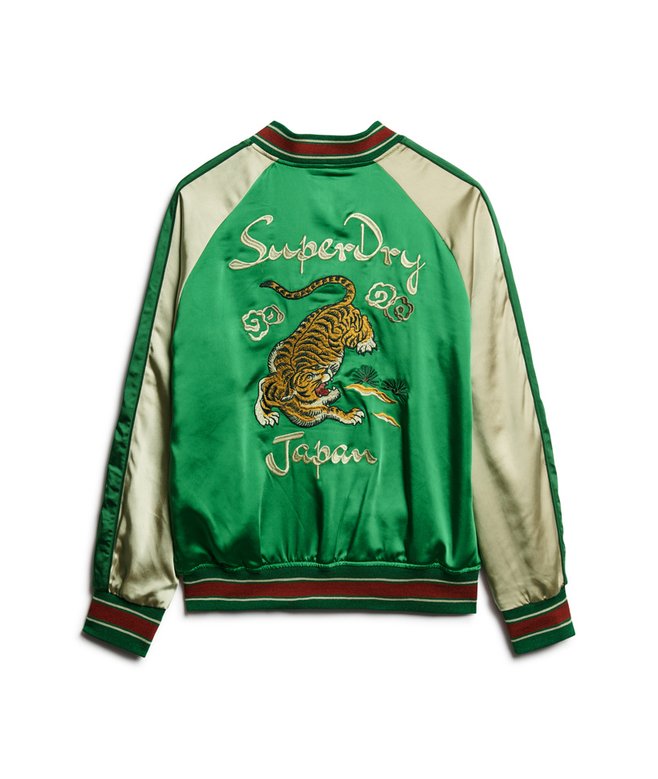 Sukajan Embroidered Bomber Jacket