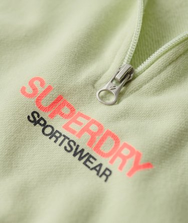 Sportswear Logo Boxy Half Zip Sweatshirt Image 3