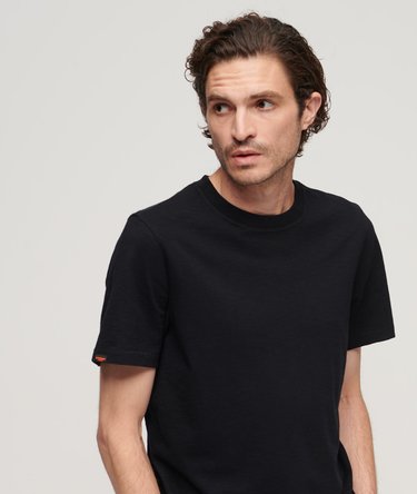 Crew Neck Slub Short Sleeve T-Shirt Image 2