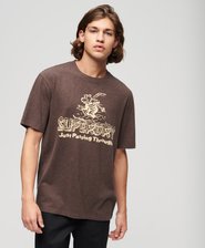 Travel Postcard T-Shirt mit Grafikprint