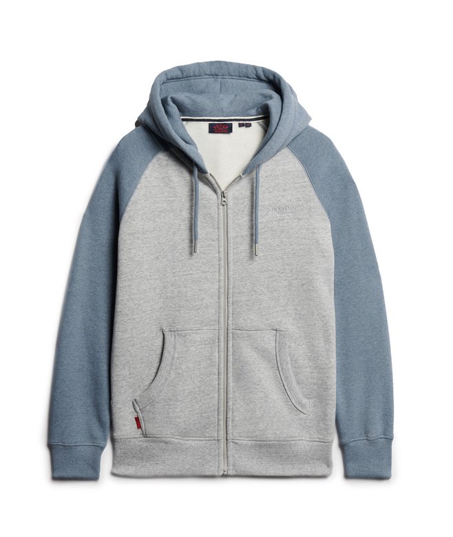 Essential Baseball Zip Hoodie