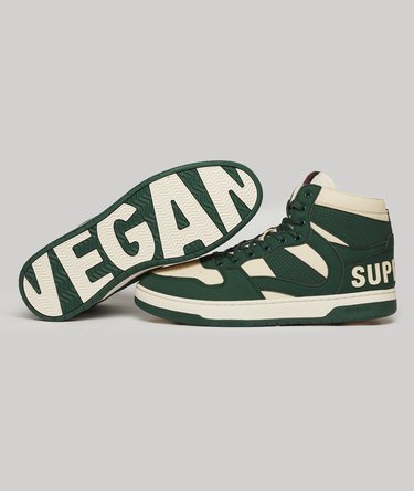 Vegan Jump High Top Trainers Image 1