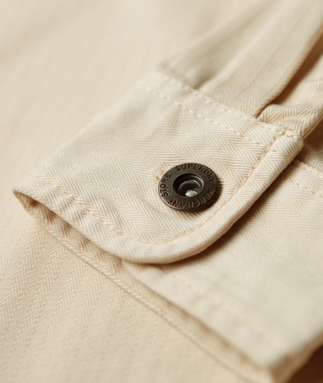 The Merchant Store - Herringbone Overshirt