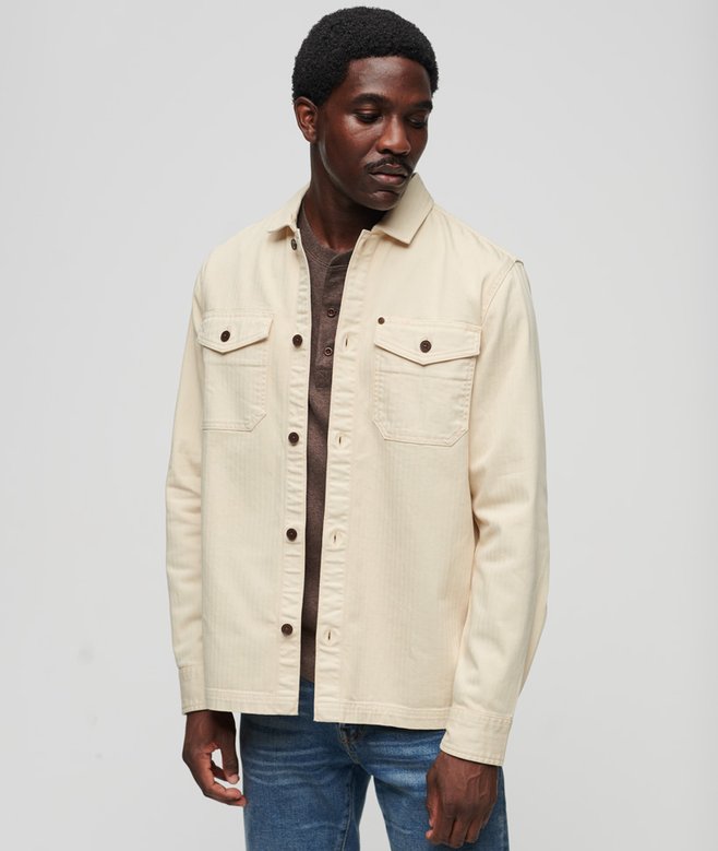 The Merchant Store - Herringbone Overshirt
