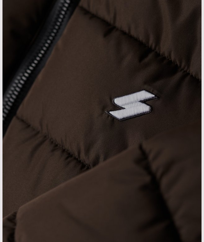 Hooded Spirit Sports Puffer Jacket