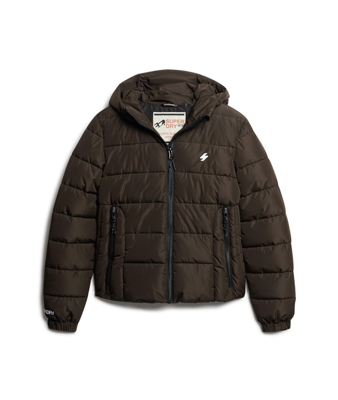 Hooded Spirit Sports Puffer Jacket