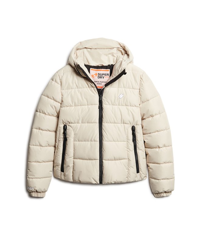 Hooded Spirit Sports Puffer Jacket