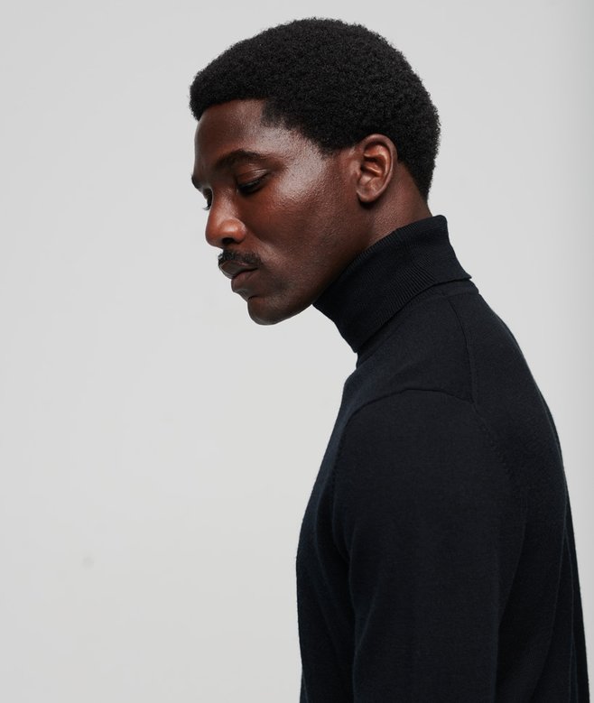 Merino Roll Neck Jumper